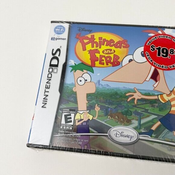 2009 Phineas and Ferb Nintendo DS Disney Video Game - Picture 3 of 14